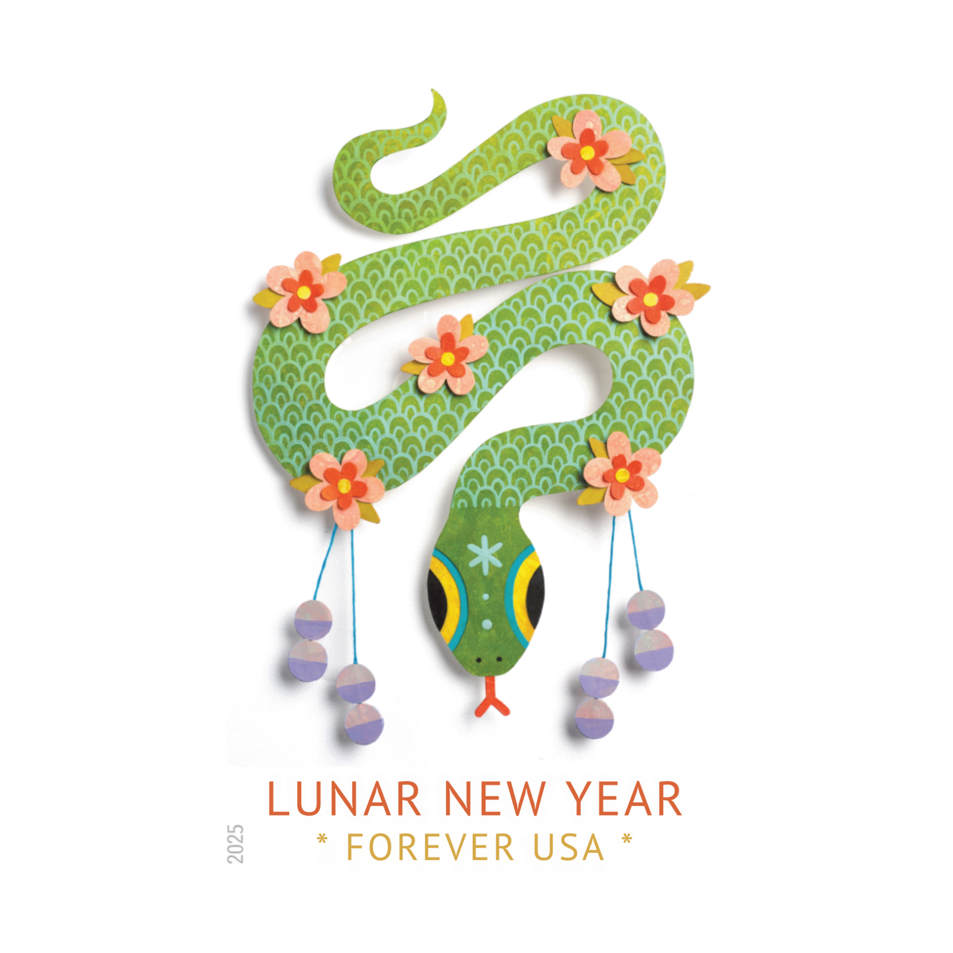 Lunar New Year - Year of the Snake Stamps Lunar New Year - Year of the Snake Stamps
