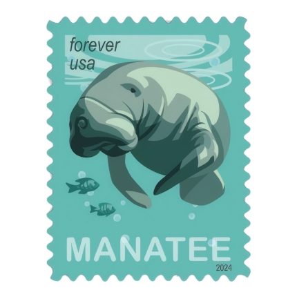 Save Manatees Stamps