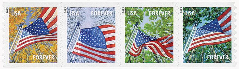 2013 A Flag for All Seasons Stamp(Roll)
