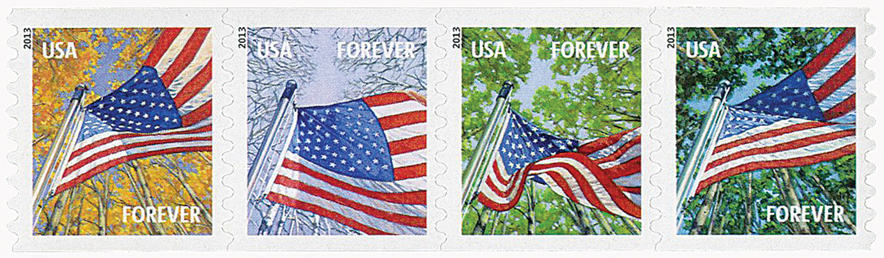 2013 A Flag for All Seasons Stamp(Roll) 2013 A Flag for All Seasons Stamp(Roll)