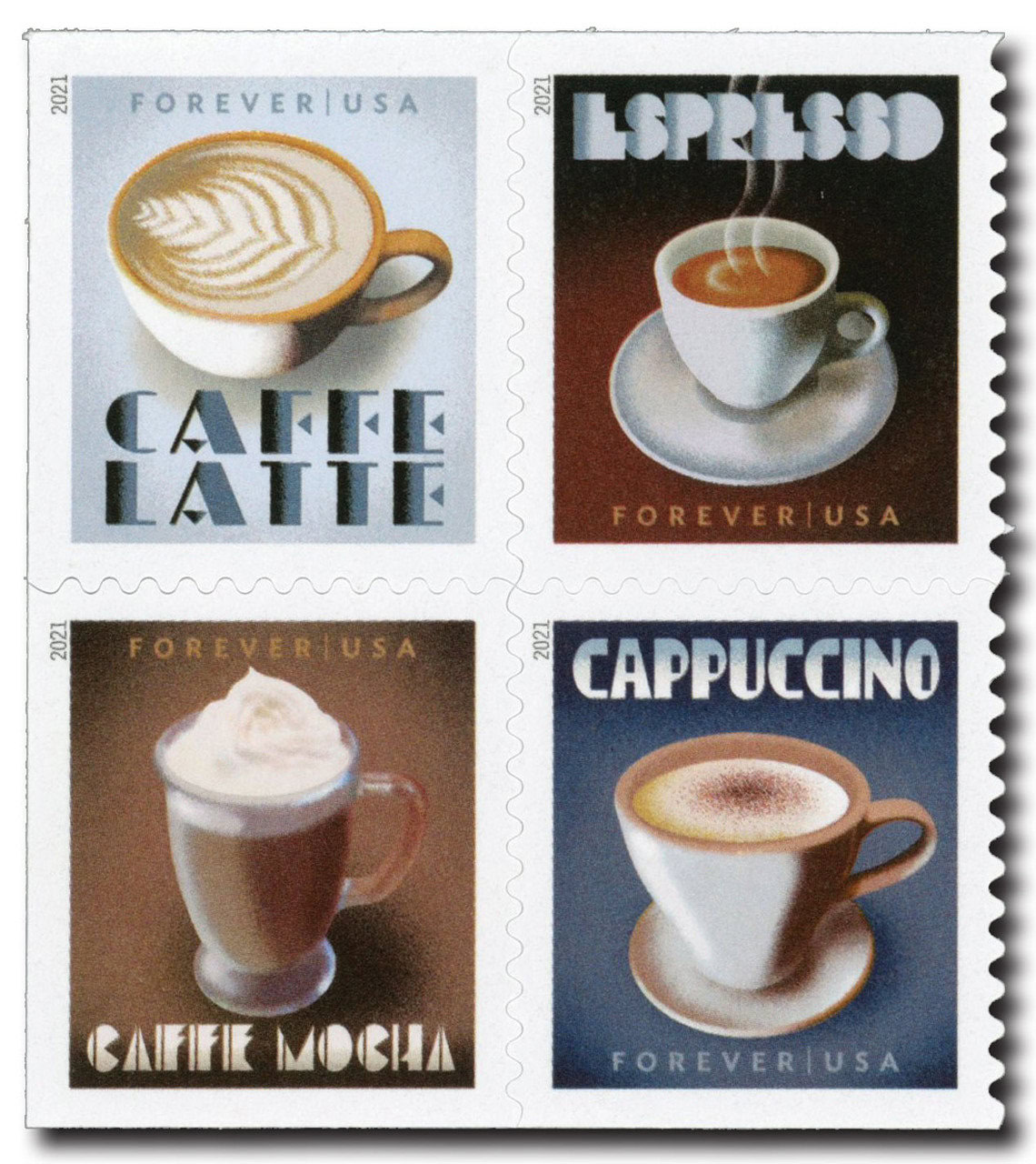 Espresso Drinks Stamps