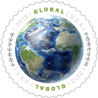 What stamps are needed for international mailing