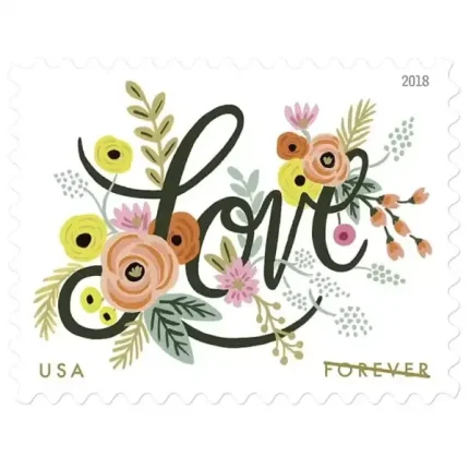 Love Flourishes Stamps