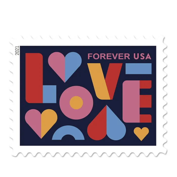 Love Stamps 2021 Love Stamps 2021