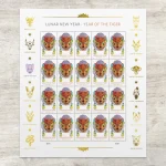 Lunar New Year: Year of the Tiger Stamps