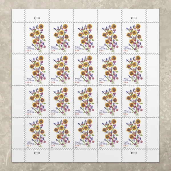 Sunflower Bouquet Stamps Two Ounce