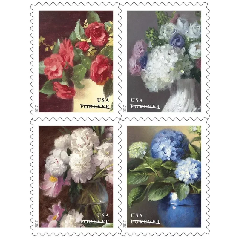 Flowers from the Garden Stamps