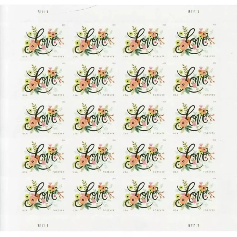 Love Flourishes Stamps