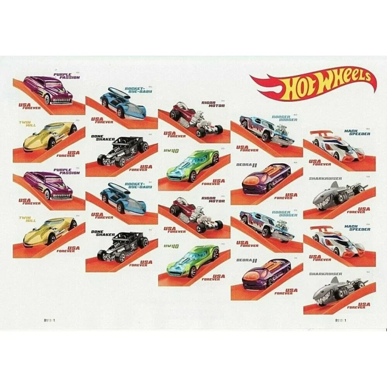Hot Wheels Stamps