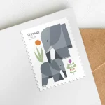 Elephants Stamps