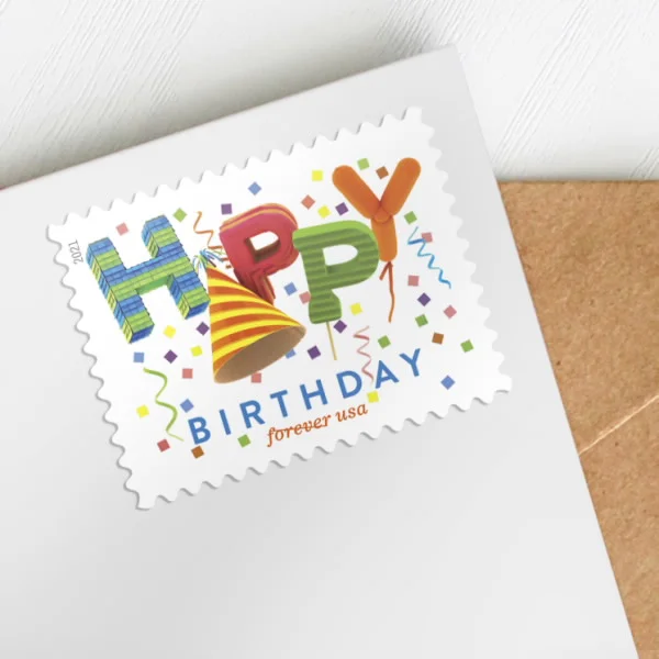 Happy Birthday 2021 Stamps