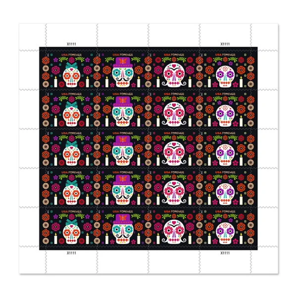 Day of the Dead Stamps