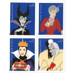 Disney Villains Stamps