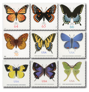 butterfly usps stamp