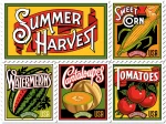 Summer Harvest Stamps