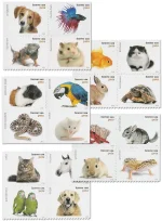 Pets Celebrate Animals Stamps