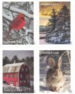 Winter Scenes Stamps