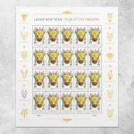 Lunar New Year: Year of the Dragon Stamps