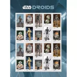 Star Wars Droids Stamps