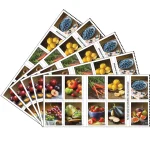 Fruits & Vegetables Stamps