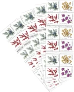 Winter Berries Stamps