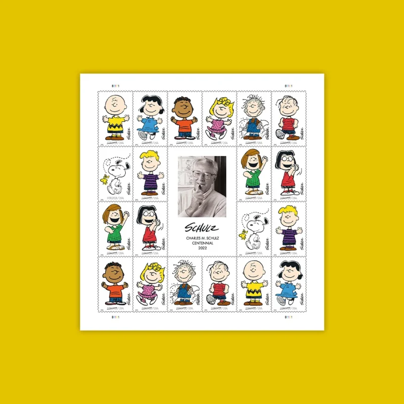 Charles M. Schulz Stamps